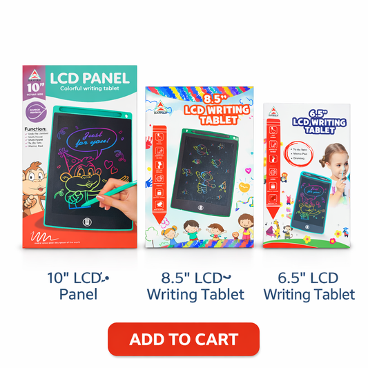 Colorful LCD Writing Pad for Kids | Learn Without Mobile Addiction