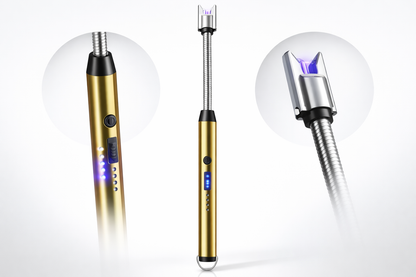 Rechargeable electric lighter for home and kitchen use