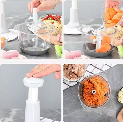 2L Manual hand-pushing grinder + beater